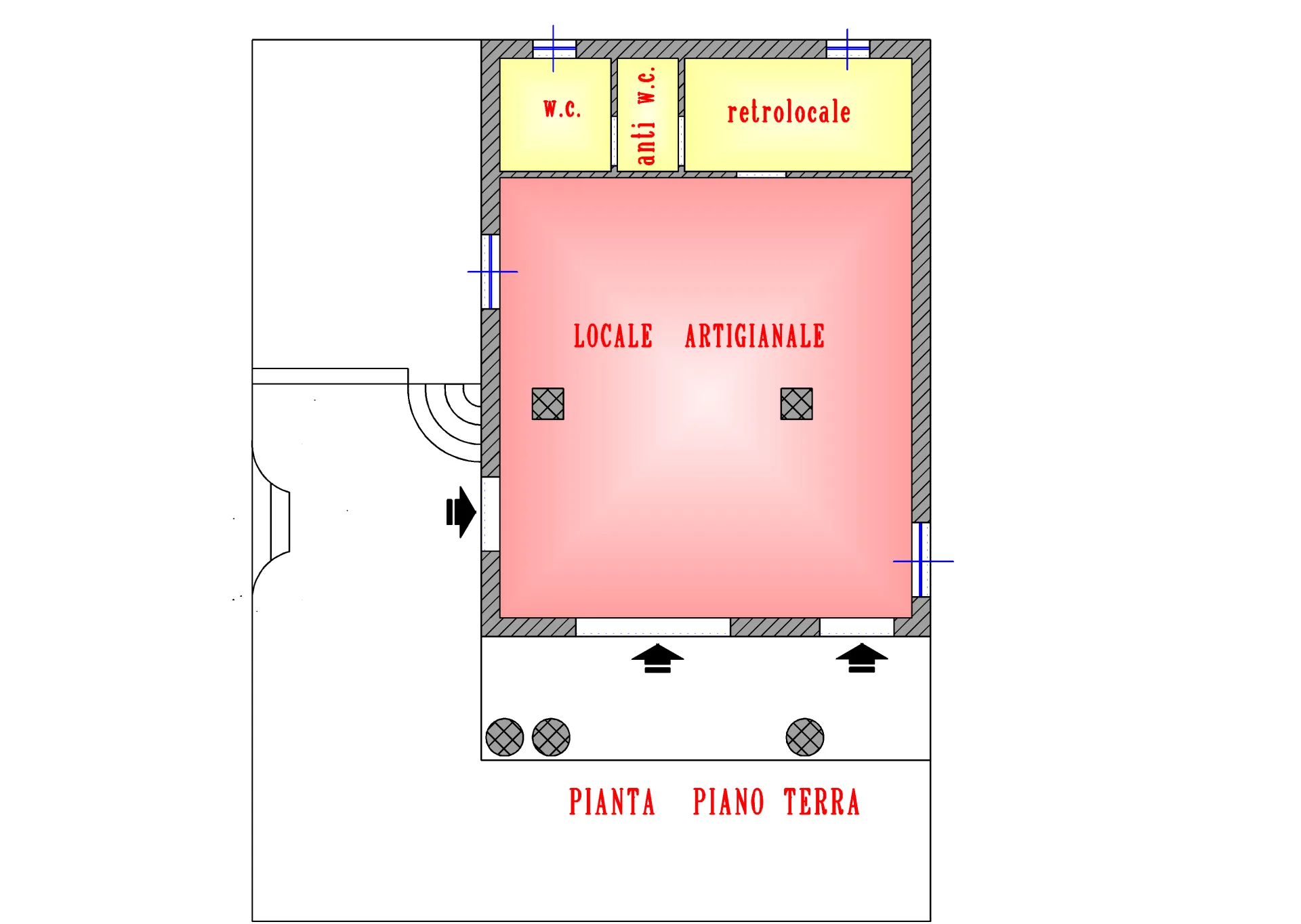 Planimetria - LOCALE ARTIGIANALE