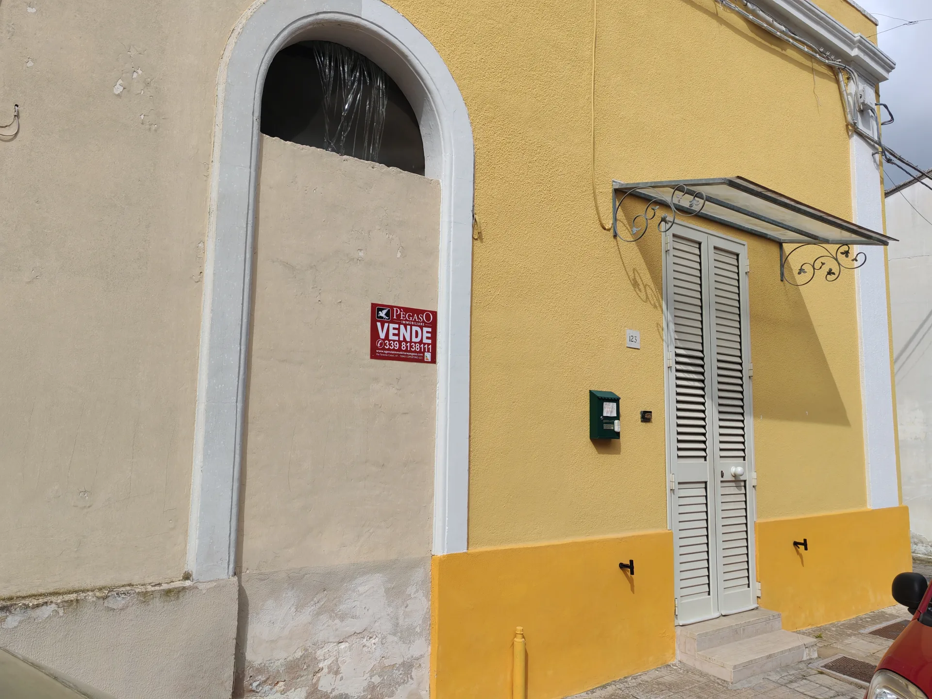 Trilocale a piano terra